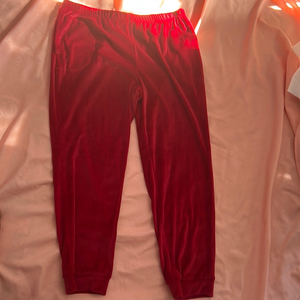 Two piece set red intimates outfit
